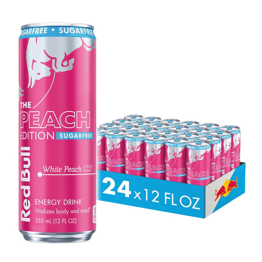 Red Bull Sugar-Free Summer Edition Sudachi Lime energy drink cans, 12 fl oz, pack of 24, with caffeine, taurine, and B vitamins.