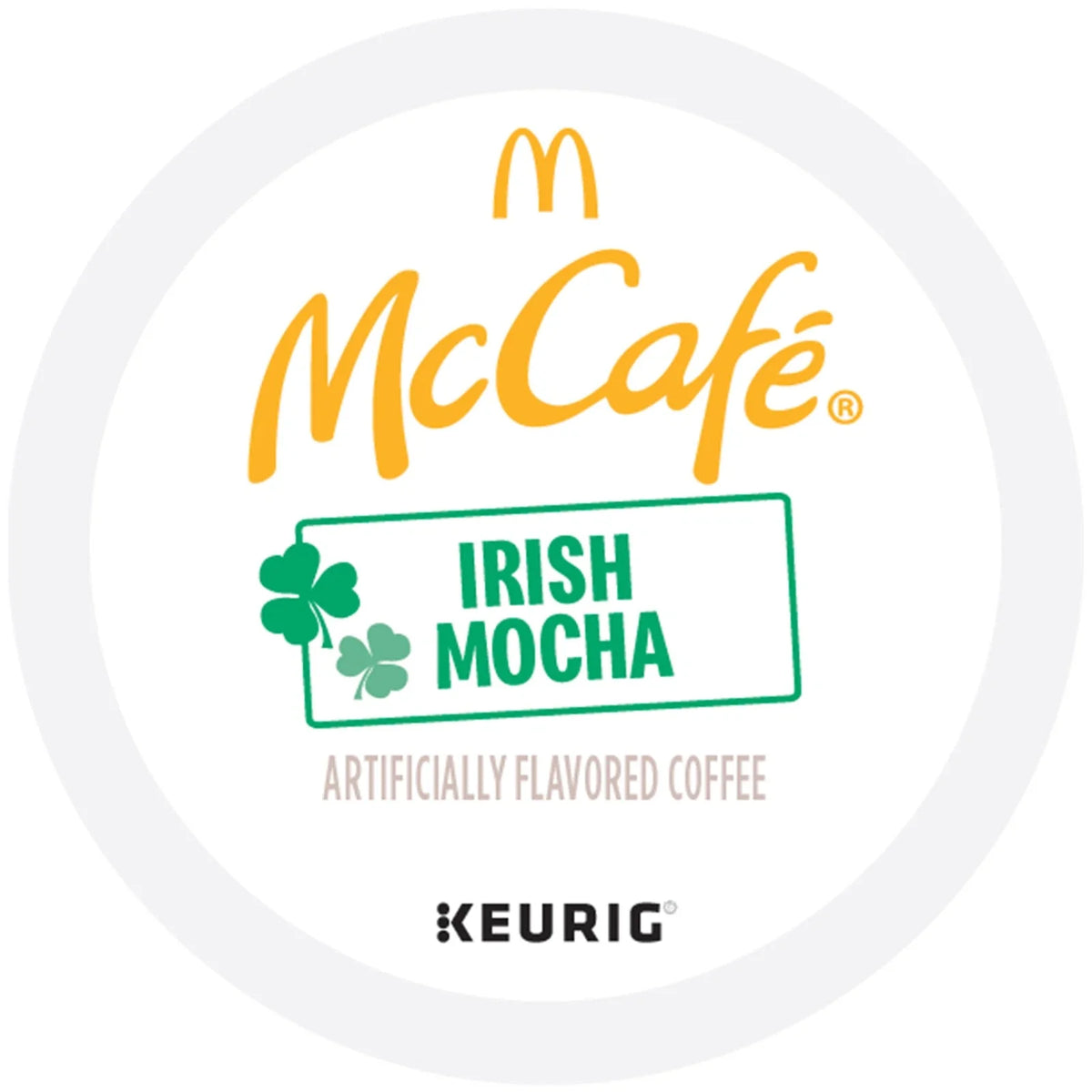KupofK Coffee Irish Mocha Keurig K-cups for coffee, featuring rich Irish mocha flavor in single-serve K-cup pods.