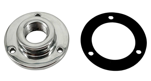 Seaview Global Vault Pro Center Drain Plug in stainless steel, designed for boat center drain applications.