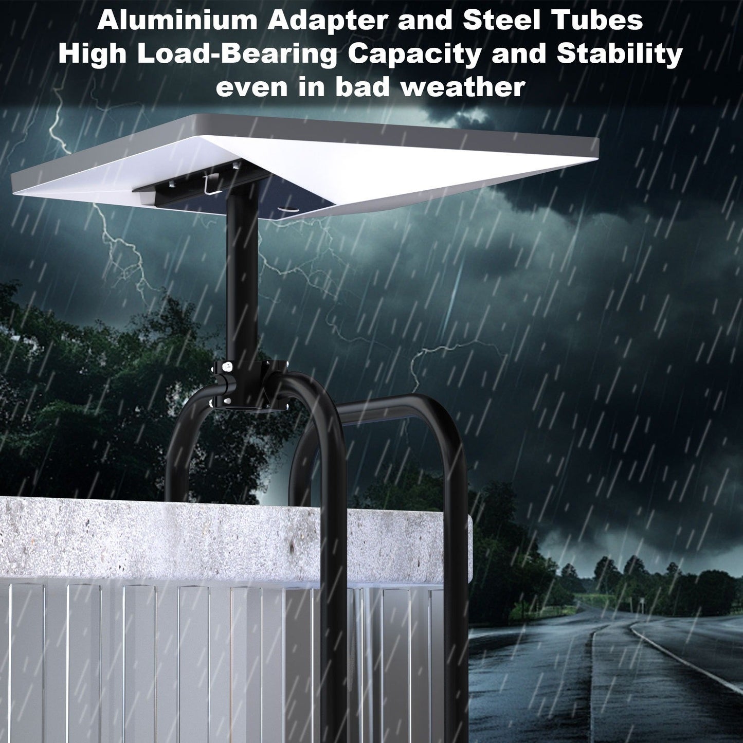 Starlink RV Roof Mount | Heavy-Duty Metal Permanent Mount - BACKUPMYFILESNOW.COM®