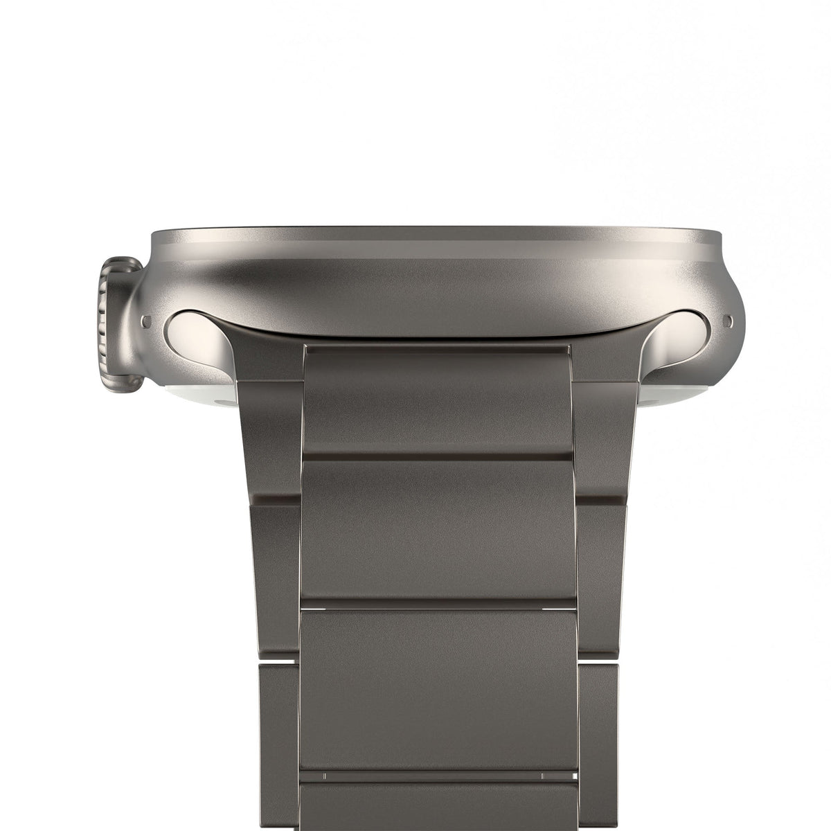 Robust Titanium Band T01 showing a sleek, polished titanium ring with a smooth finish and modern design.