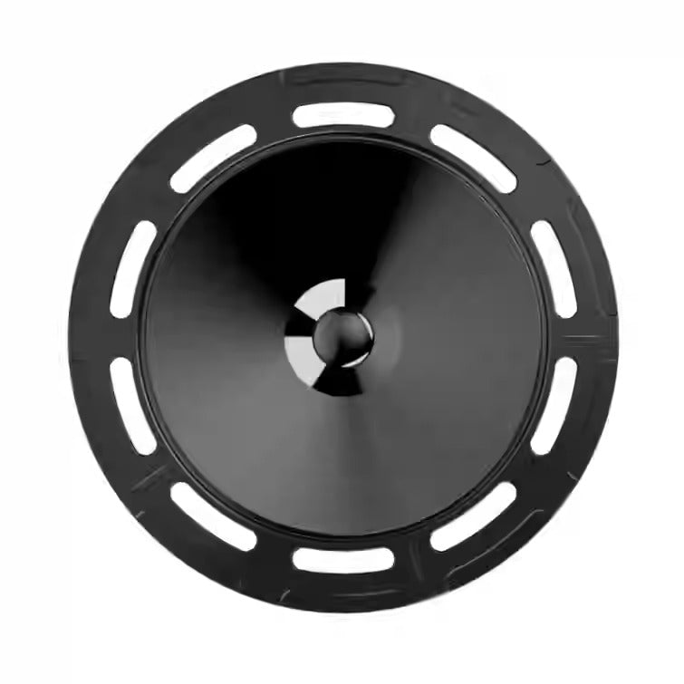 Set of four TESERY 18-19 inch wheel covers for Tesla Model 3 and Y, designed to enhance wheel appearance and protection.