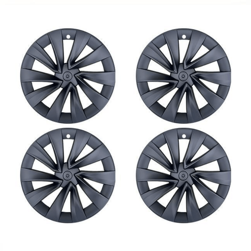 TESERY 20-inch Helix Wheel Covers for Tesla Model Y Juniper, stylish and durable wheel covers with a modern design.