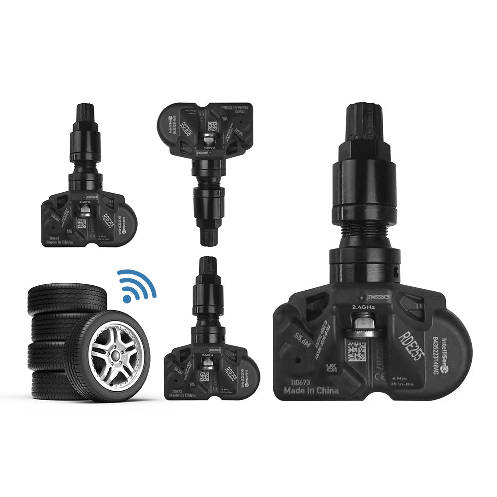 Tesla Model 3, Y, S, X BLE Bluetooth Tire Pressure Monitoring Sensor (TPMS) by Tesery for accurate tire pressure monitoring.