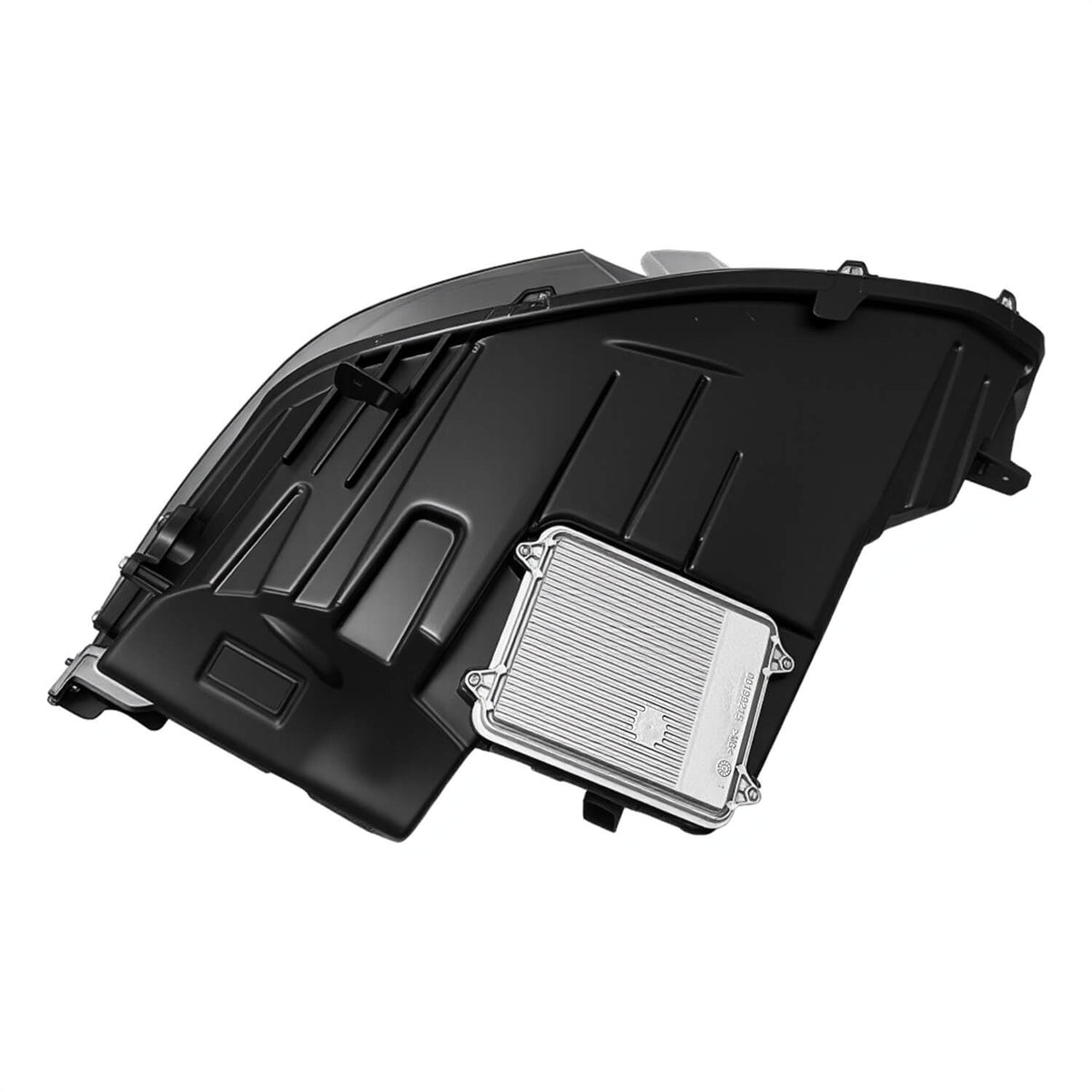 Tesla Model S LED headlight assembly by Tesery, showing the sleek, modern design of the headlight lens and housing for models 2016-2022.