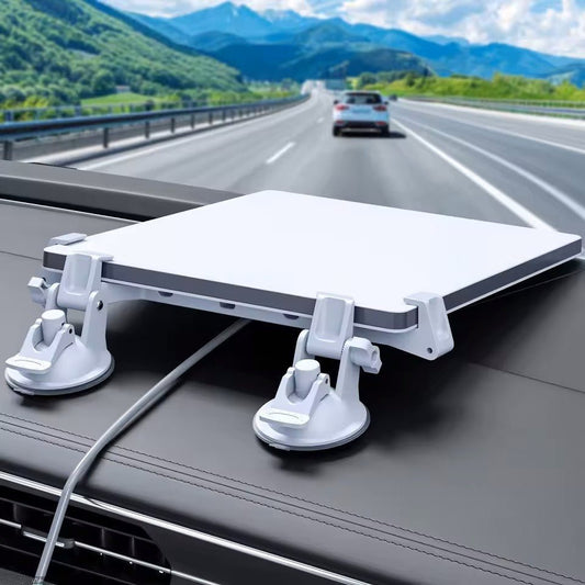 Starlink Mini suction cup mount by Tesery for secure outdoor or indoor installation of Starlink satellite dishes.