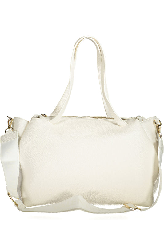 Valentino women's white leather Borse bag with sleek design and subtle branding, shown against a neutral background.