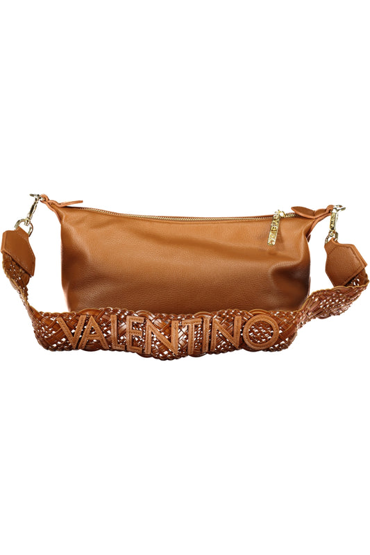 Brown Valentino Borse women's bag with sleek design and gold-tone hardware, featuring a structured shape and leather finish.