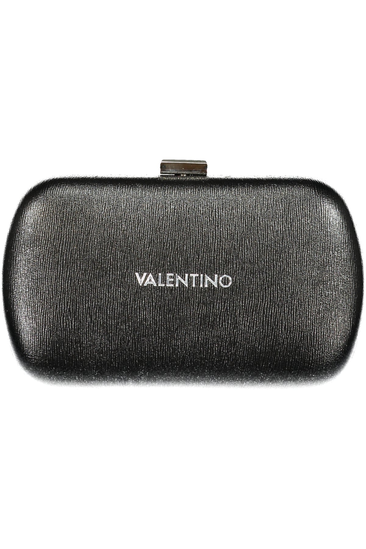 Black Valentino women's bag, stylish Borse with elegant design and leather finish, shown from the front.