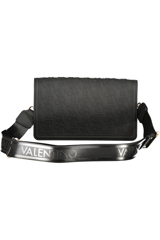 Black Valentino women's bag with sleek design, featuring smooth leather and subtle branding, ideal for stylish everyday use.