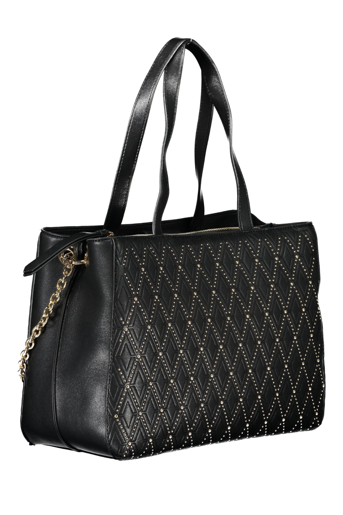 Black Valentino women's Borse bag with sleek design, featuring smooth leather and subtle branding details.