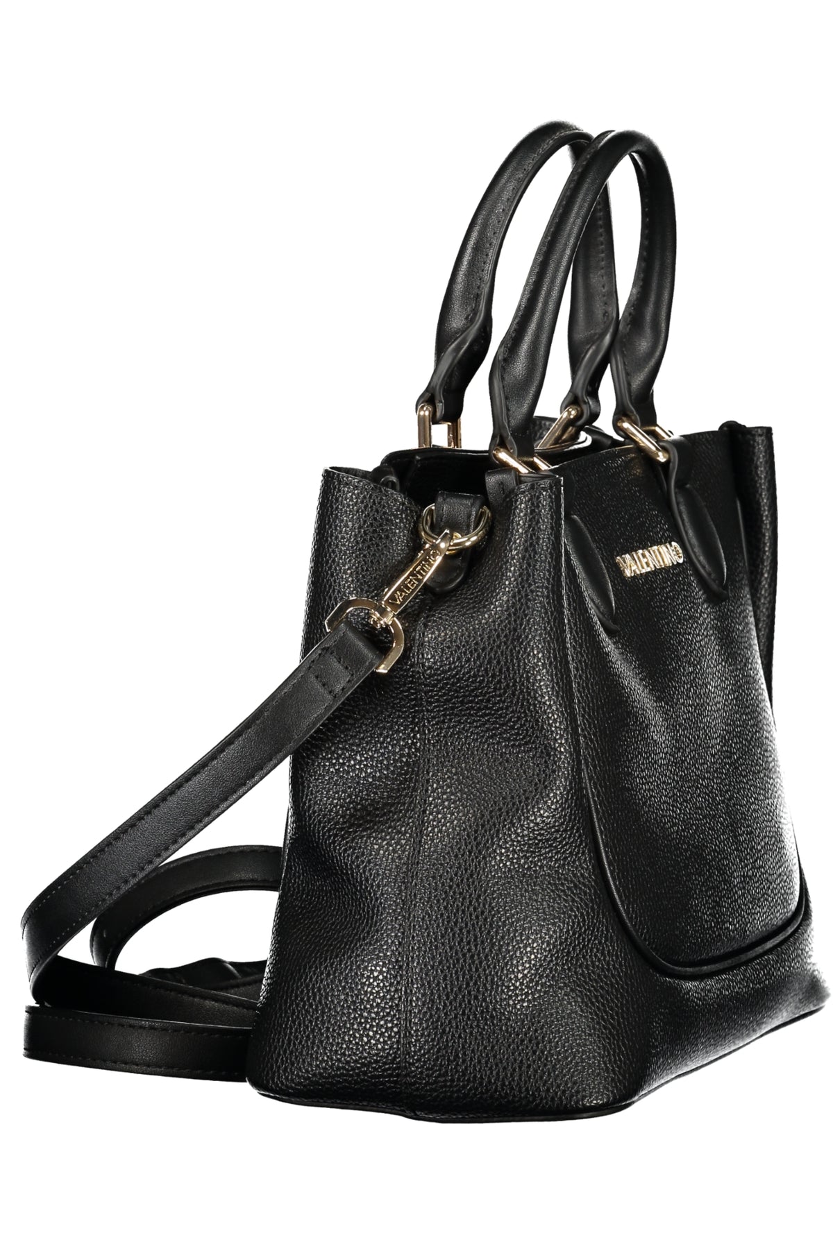 Black Valentino women's Borse bag with sleek design and subtle logo, featuring a structured shape and elegant leather finish.
