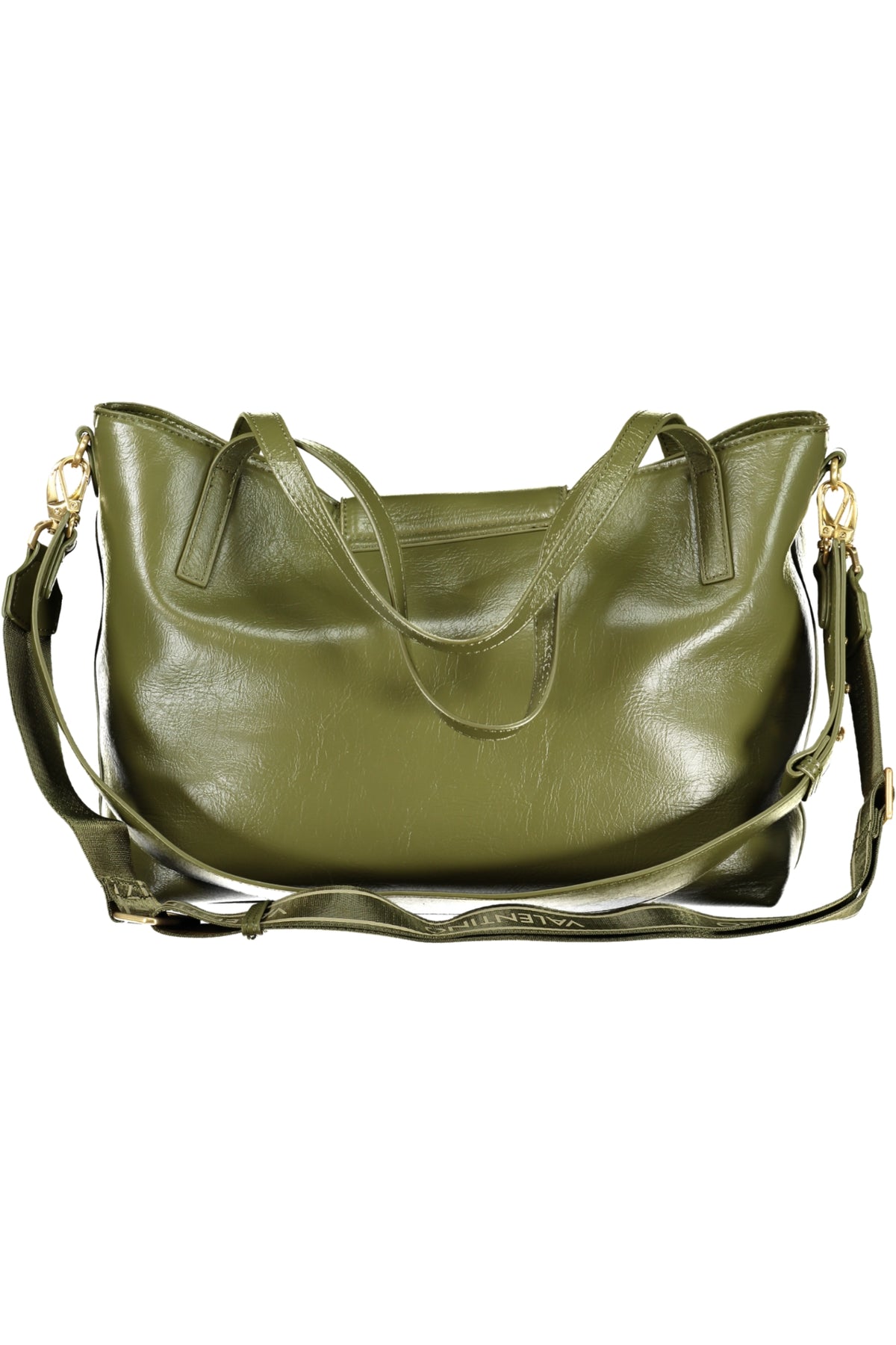 Green Valentino women's bag with sleek design, featuring elegant leather and a stylish strap for versatile carry.