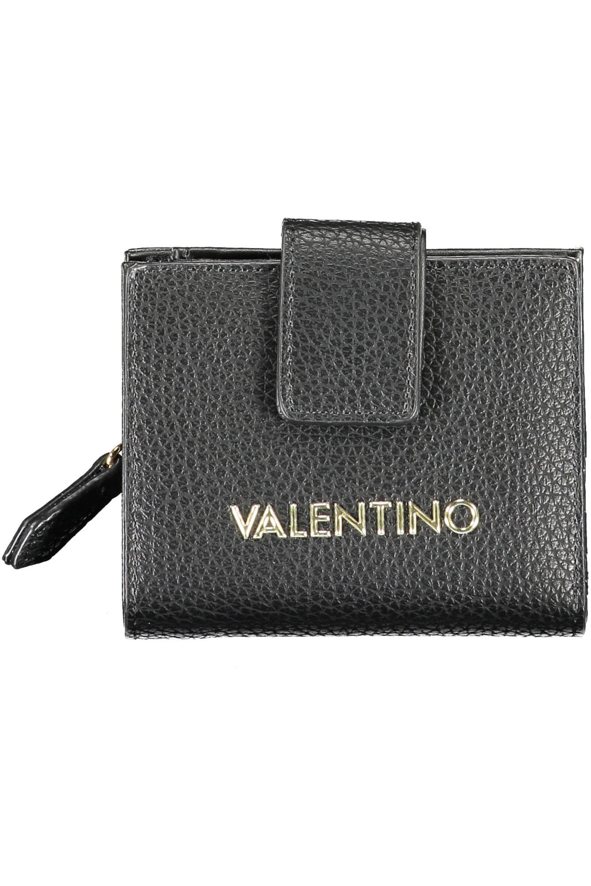 Black Valentino women's wallet featuring a sleek portafogli design with the brand's signature style and craftsmanship.