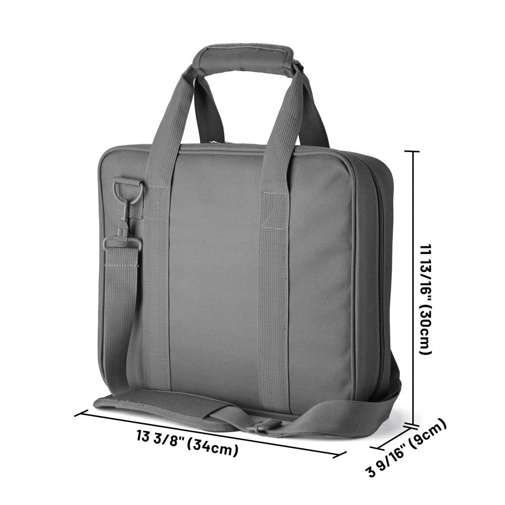 Yescom Starlink Mini Travel Bag for Dish Router and cables, padded tote with compact, portable design for easy transportation.