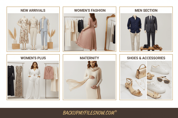 Clothing, Shoes, & Accessories - BACKUPMYFILESNOW.COM®