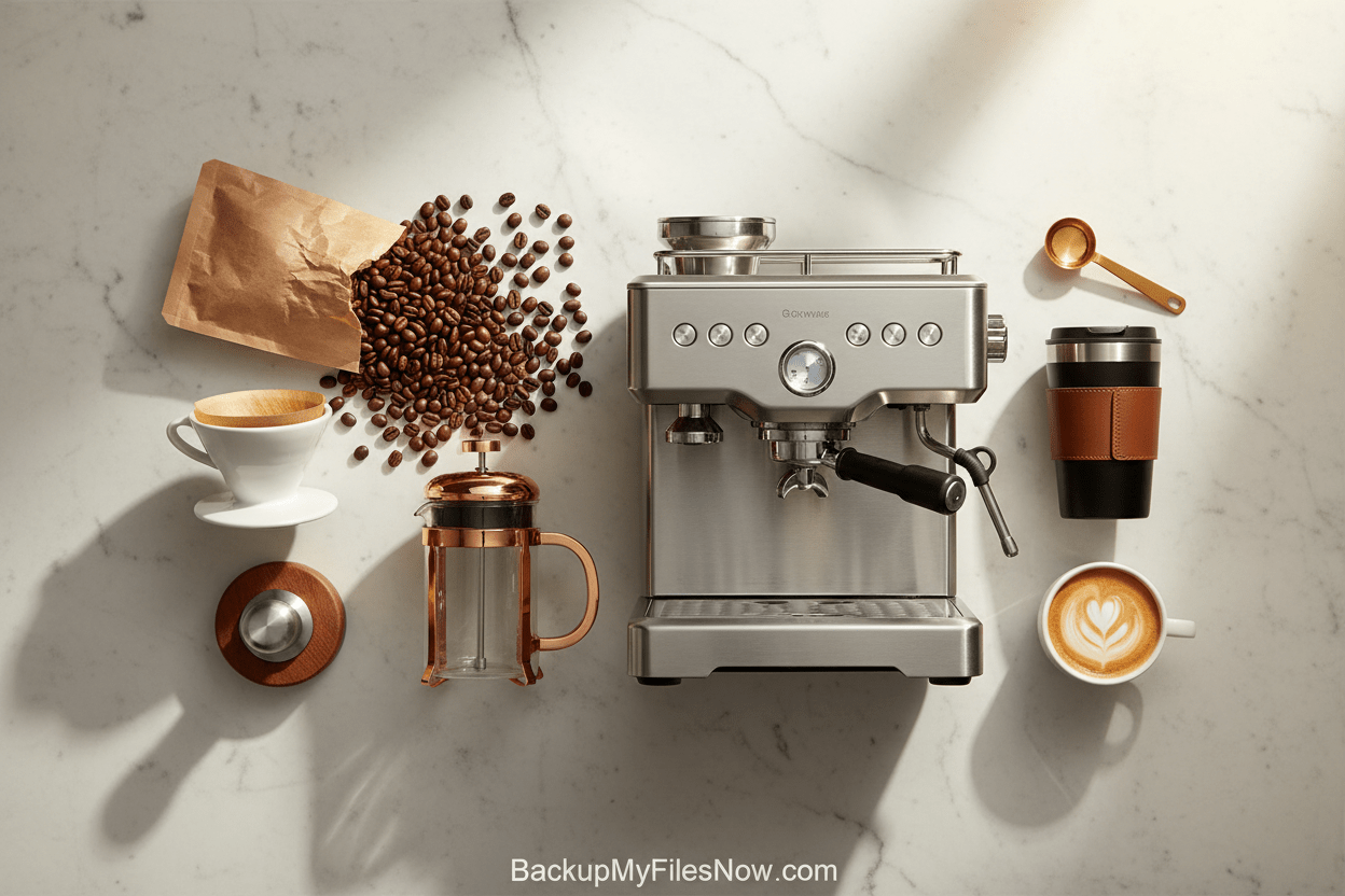 Coffee Products & Accessories - BACKUPMYFILESNOW.COM®