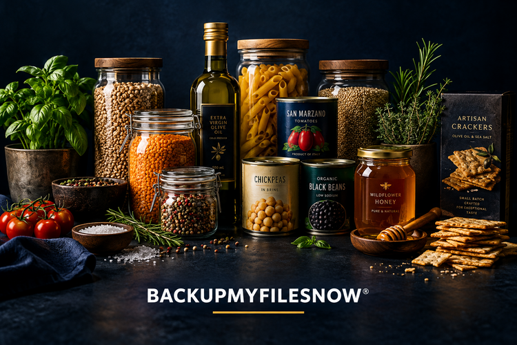 Food & Pantry — Essentials Delivered Without the Drive