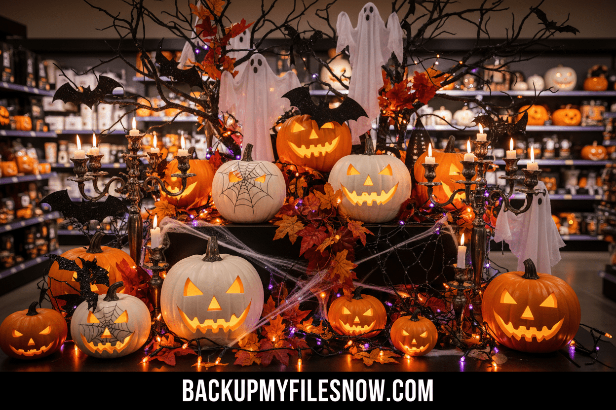Halloween Shop - BACKUPMYFILESNOW.COM®