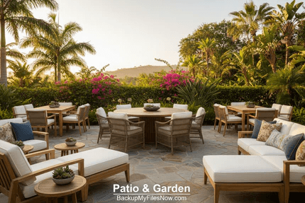 Patio & Garden - BACKUPMYFILESNOW.COM®