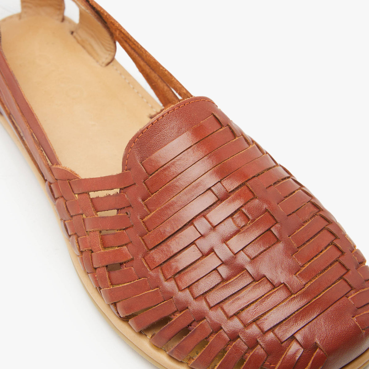 Origo Shoes Huarache Slip-On Wide barefoot shoes in neutral hue, featuring a sleek, minimalist design and comfortable fit.