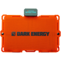 Dark Energy Spectre 18W solar panel shown outdoors with multiple photovoltaic cells in a compact, lightweight design.