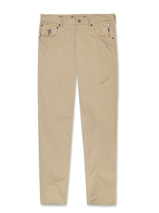 White Water Life Seaport Pants, casual outdoor pants with multiple pockets and relaxed fit, shown in natural fabric.