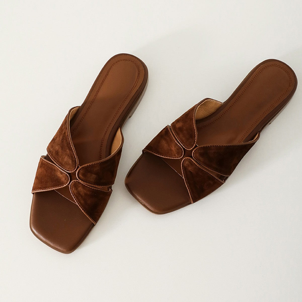Fairy-style one-step slip-on comfortable sandals in a lightweight, elegant design by My Store
