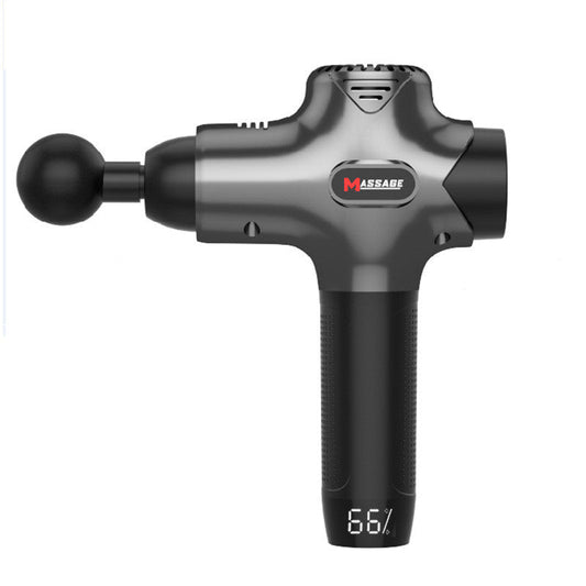 Fascia gun massage gun with handheld design for muscle vibration and fitness recovery