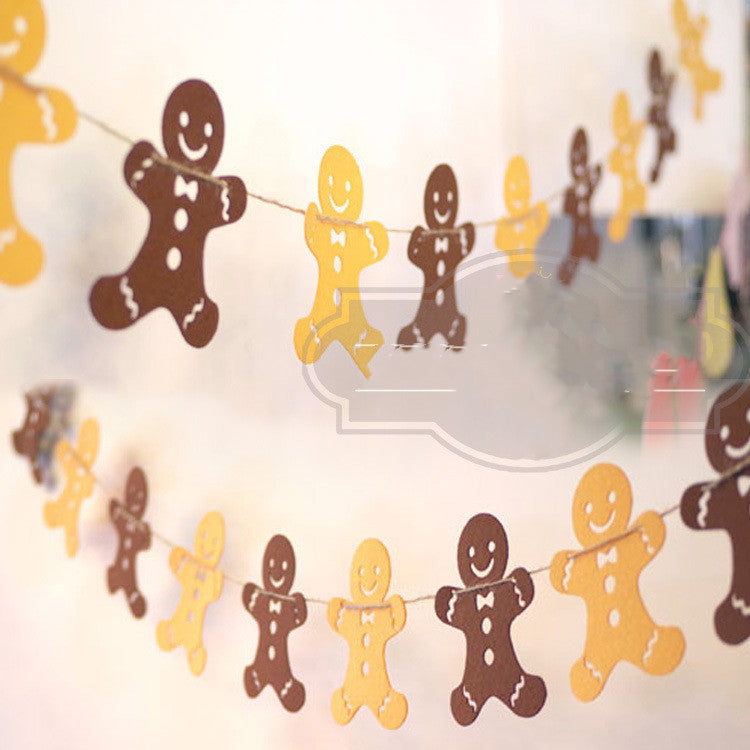 Christmas biscuit decoration strips in festive holiday designs by My Store