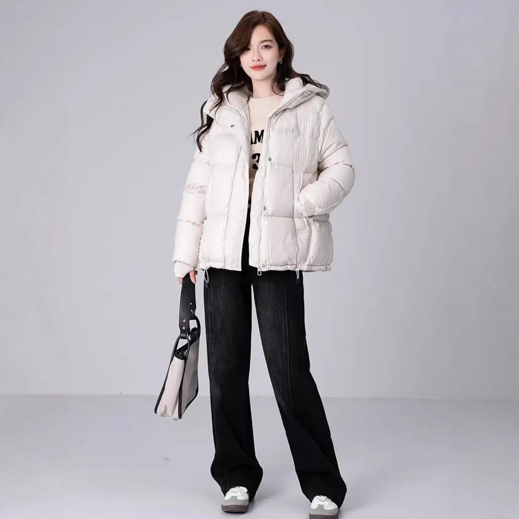 Winter warm cotton coat jacket by My Store in a classic cold-weather style