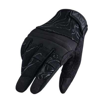 Outdoor sports cycling tactical gloves with fall-resistant, shock-absorbing, abrasion-resistant protection