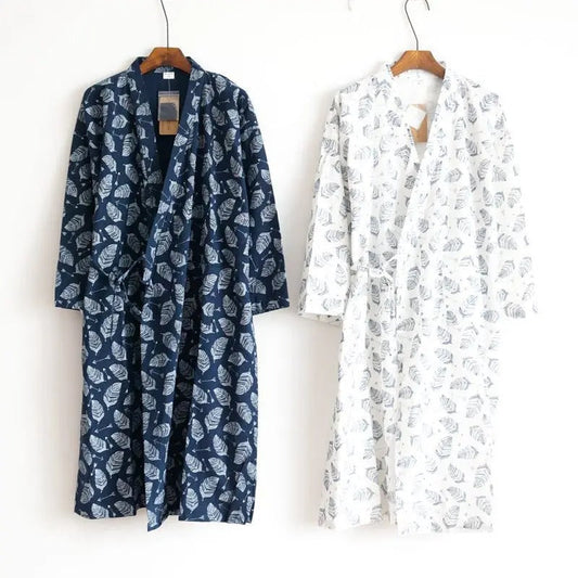 Men's fashion home wear cotton nightgown by My Store, shown in a relaxed style