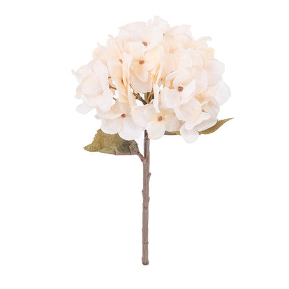 Artificial hydrangea flower branch for home and wedding decor, autumn style