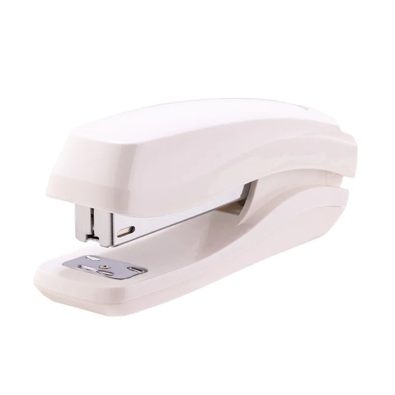 0350 White Desktop Stapler Multifunctional Office Learning Metal Stapler Students Portable Stapler 72pcs Per Carton Set - BACKUPMYFILESNOW