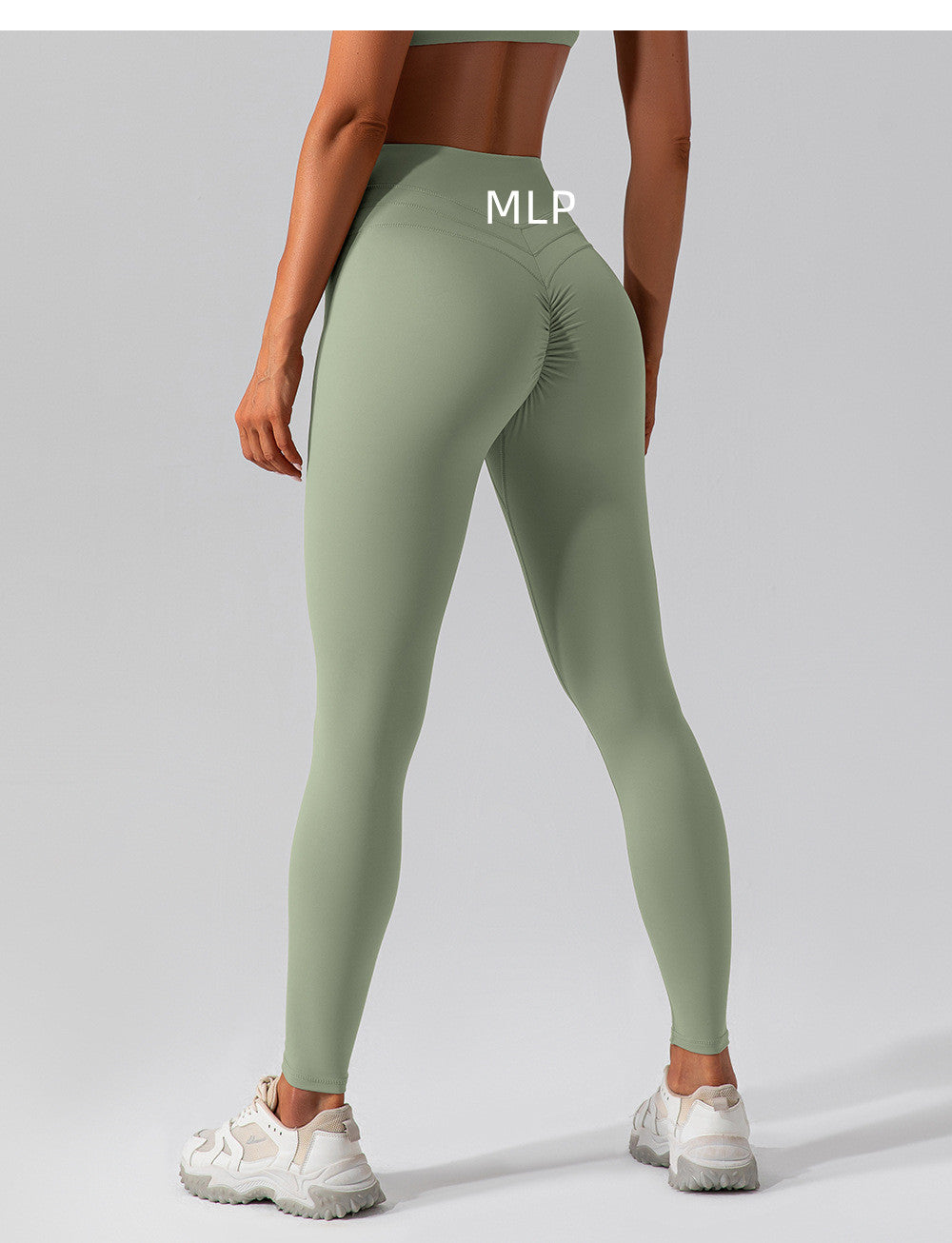Black Sculpt Vitality leggings by My Store, full-length athletic fit