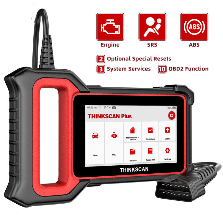 Car diagnostic scanner for ABS, SRS, and ECM system detection