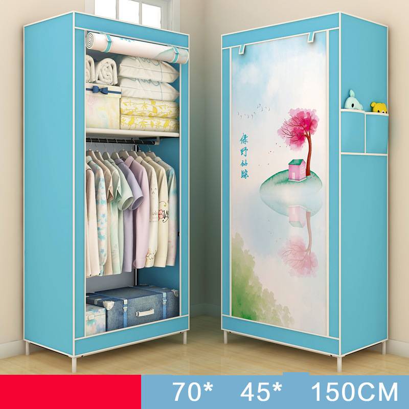 Single dormitory dust-closed wardrobe by My Store