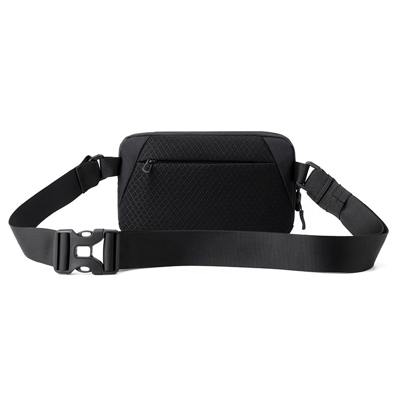 Wautton small fanny pack waist bag for women and men, stylish crossbody belt bag for hiking, running, travel, and walking.