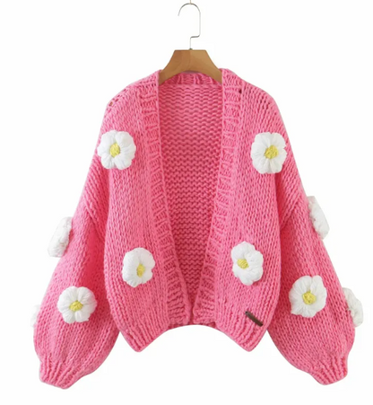 Vintage Embroidery Knit Sweater
