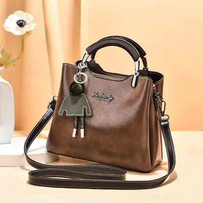 Simple Retro small women's handbag in a classic design