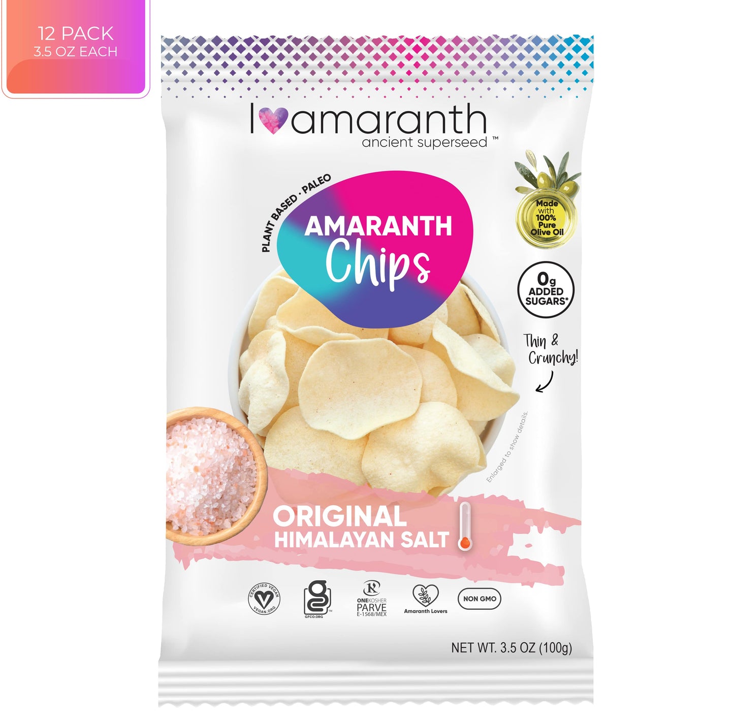 Original Himalayan Salt Chips (12-pack/3.5oz each)
