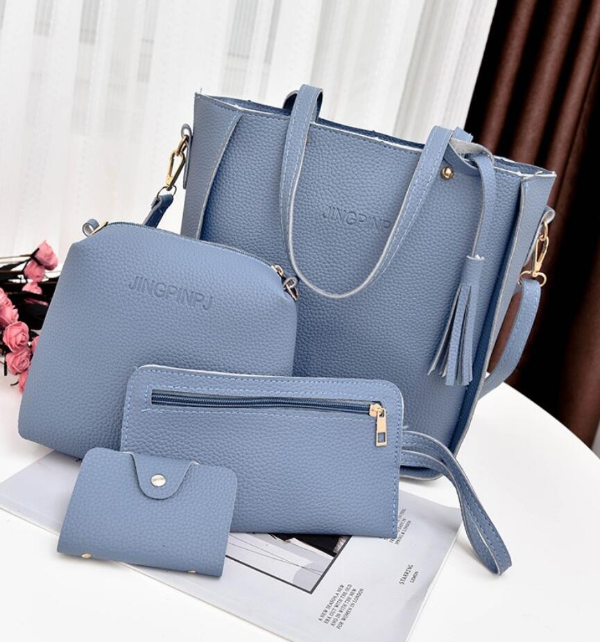 4-Piece Set of Trendy Women's Shoulder Bags