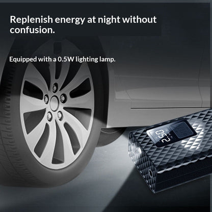 Mini portable outdoor car inflator by My Store with compact design for inflating vehicle tires and outdoor gear