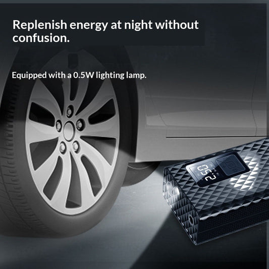 Mini portable outdoor car inflator by My Store with compact design for inflating vehicle tires and outdoor gear