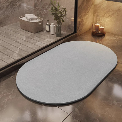 Water-absorbent non-slip quick-drying entryway doormat in a textured design