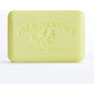 Vegetable soap with linden and shea butter from Pre De Provence, 250g, showing creamy soap bar with natural ingredients.