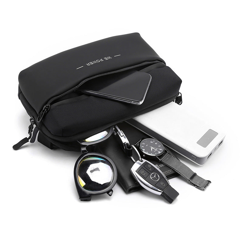 Wautton small waist pack fanny pack for women and men, stylish crossbody belt bag for hiking, running, travel, and walking.