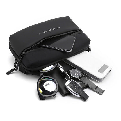 Wautton small waist pack fanny pack for women and men, stylish crossbody belt bag for hiking, running, travel, and walking.