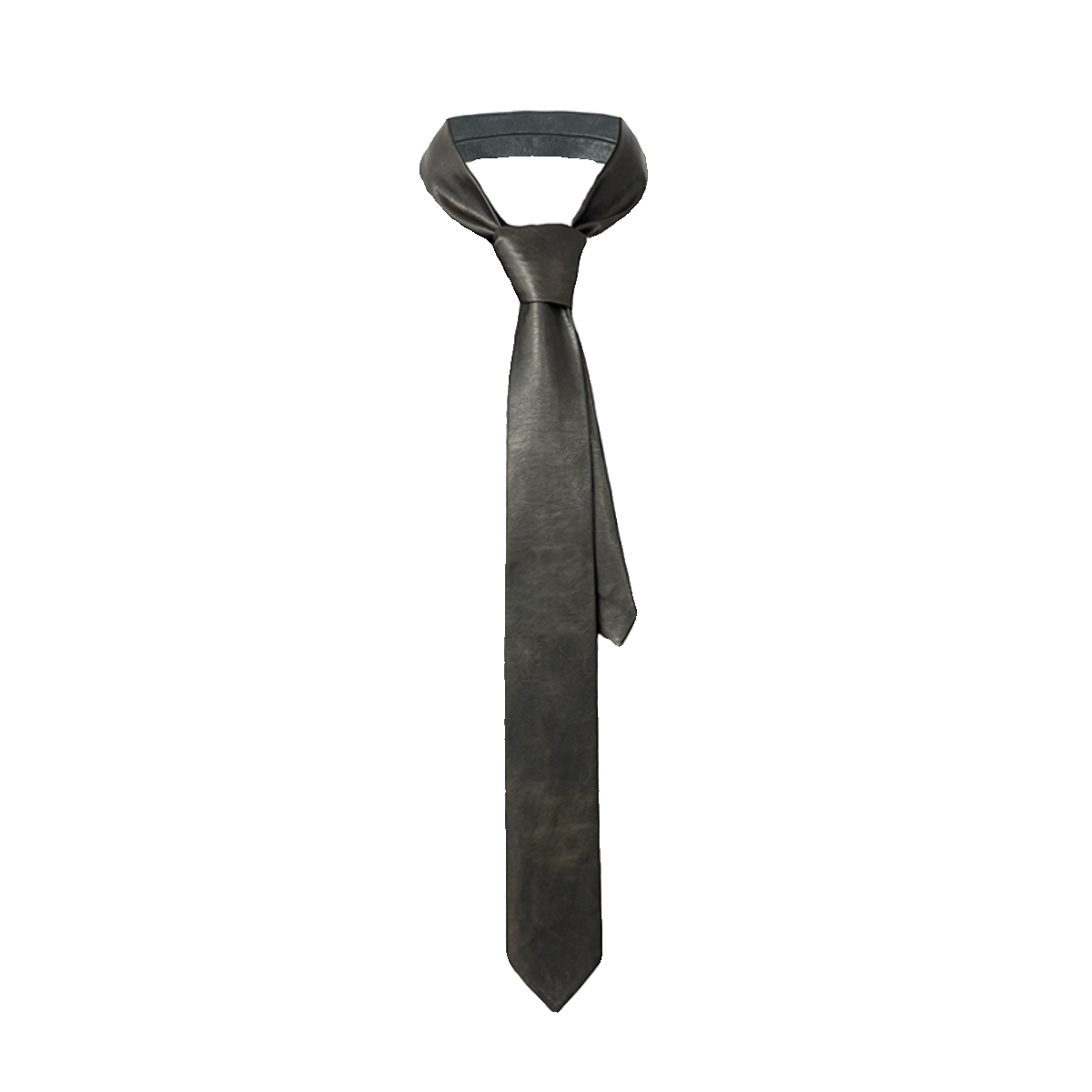 Black retro arrow-shaped tie by My Store with erasable design
